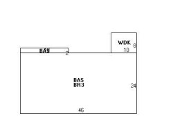 60 Hazelhurst Ave, Newton MA  02465-1341 floor plan