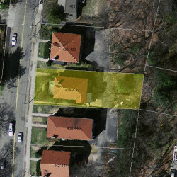 436 Lowell Ave, Newton MA 02460-2152 aerial view