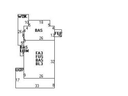 37 Evergreen Ave, Newton MA 02466-1702 floor plan