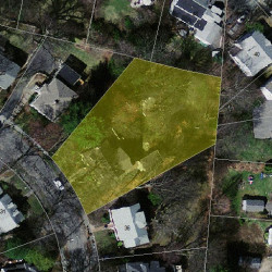 32 Rockledge Rd, Newton MA 02461-1800 aerial view