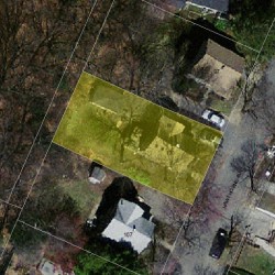101 Hawthorne Ave, Newton MA 02466-3015 aerial view