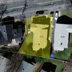 90 Auburn St, Newton MA  02466-2502 aerial view