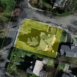 32 Park Ave, Newton MA 02458-2636 aerial view