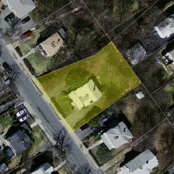 28 Parsons St, Newton MA  02465-2136 aerial view