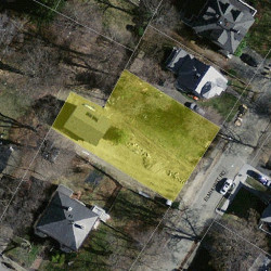 80 Elmhurst Rd, Newton MA 02458-2234 aerial view