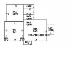 11 Stafford Rd, Newton MA  02459-1818 floor plan