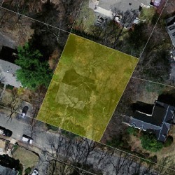 44 Byfield Rd, Newton MA 02468-1228 aerial view