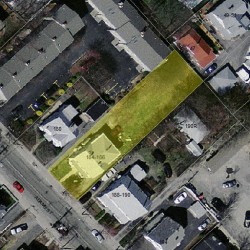 184 Adams St, Newton MA  02458-1203 aerial view