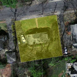 16 Caroline Park, Newton MA 02468-1102 aerial view