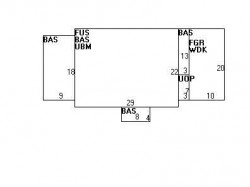 503 Boylston St, Newton MA  02459-2739 floor plan