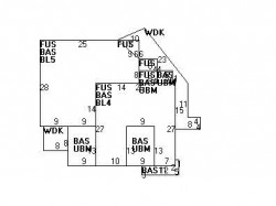96 Larchmont Ave, Newton MA 02468-2014 floor plan