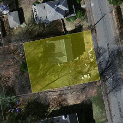 9 Columbus St, Newton MA 02461-1417 aerial view